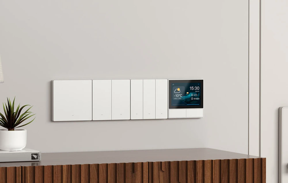 SONOFF M5 2 klavišų sieninis jungiklis 80mm pločio baltas M5-2C-80 aprašymas - Prekės nuotrauka SONOFF M5 2 klavišų sieninis jungiklis 80mm pločio baltas M5-2C-80 aprašymas - Prekės nuotrauka