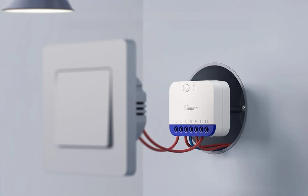 Sonoff Mini Extreme Dim išmanusis 1 kanalo Wi-Fi dimeris, Matter aprašymas - Prekės nuotrauka Sonoff Mini Extreme Dim išmanusis 1 kanalo Wi-Fi dimeris, Matter aprašymas - Prekės nuotrauka