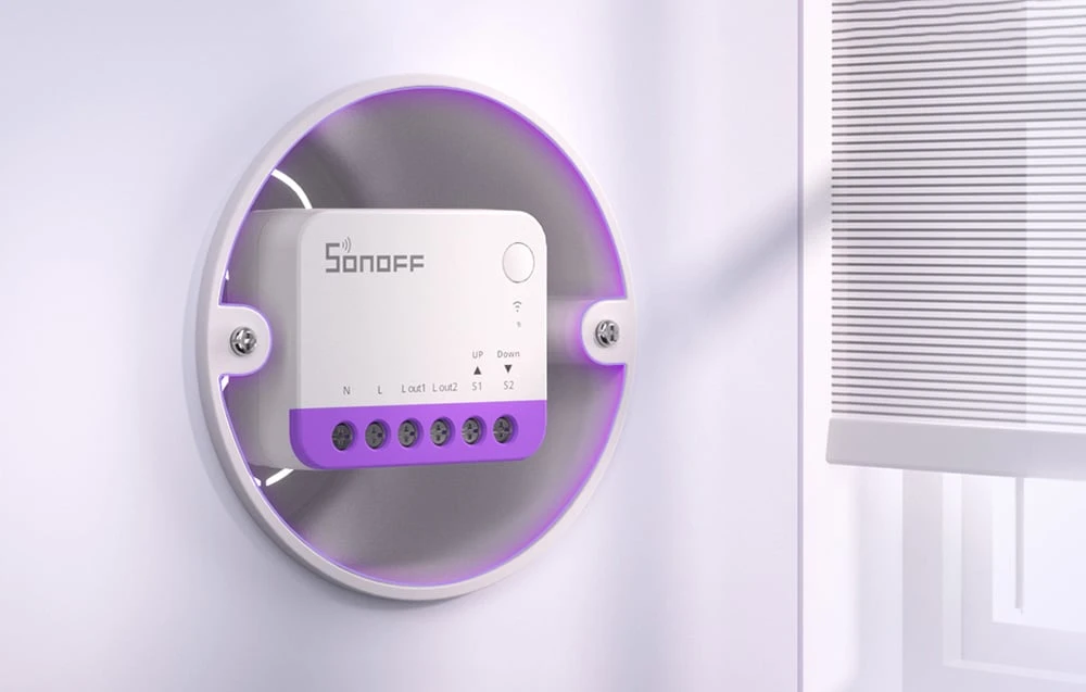 „Sonoff MINI-RBS“ išmanusis „WiFi“ mini jungiklis aprašymas - Prekės nuotrauka