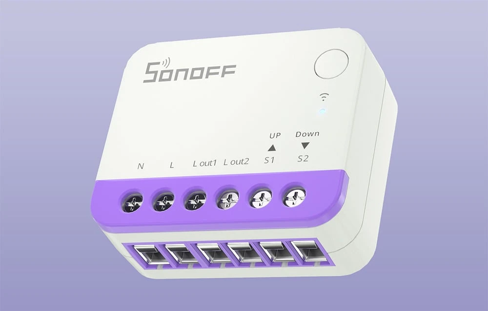 Inteligentny mini przełącznik do rolet WiFi Sonoff MINI-RBS (2 vnt.) aprašymas - Prekės nuotrauka Inteligentny mini przełącznik do rolet WiFi Sonoff MINI-RBS (2 vnt.) aprašymas - Prekės nuotrauka