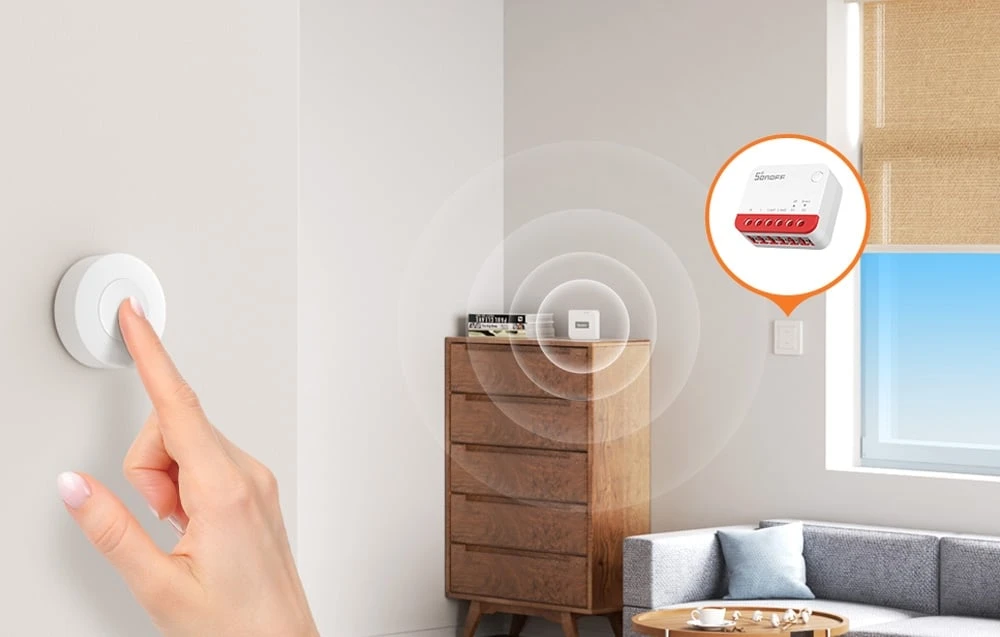 Sonoff MINI-ZBRBS išmanusis „ZigBee“ mini jungiklis aprašymas - Prekės nuotrauka Sonoff MINI-ZBRBS išmanusis „ZigBee“ mini jungiklis aprašymas - Prekės nuotrauka