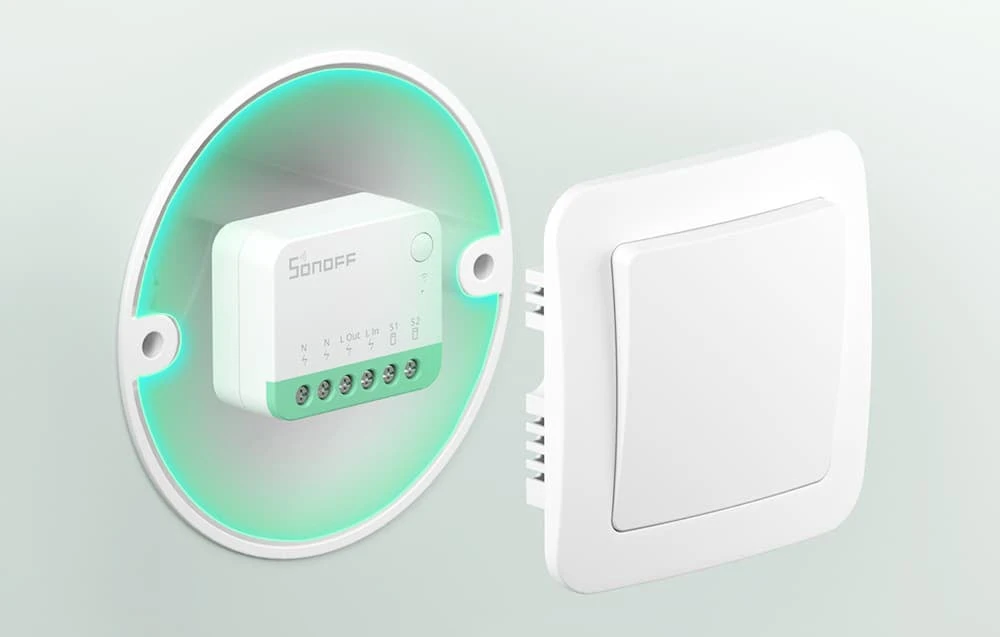 Sonoff MINI R4M Wifi relė suterinama su Matter (MINIR4M) aprašymas - Prekės nuotrauka Sonoff MINI R4M Wifi relė suterinama su Matter (MINIR4M) aprašymas - Prekės nuotrauka
