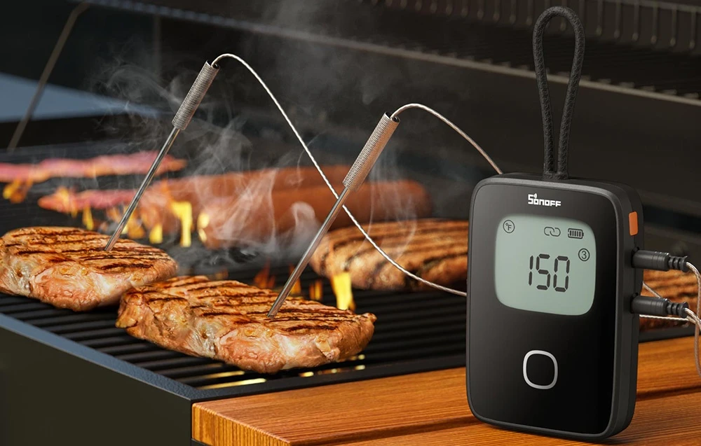 SONOFF MPS01 BBQ mėsos termometro zondas aprašymas - Prekės nuotrauka