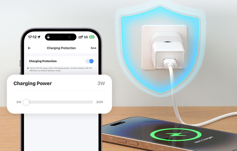 SONOFF S61s Matter External Plug via Wi-Fi, 4-Pack aprašymas - Prekės nuotrauka