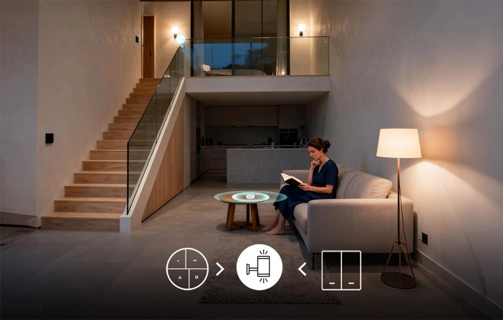 Sonoff Orb 4 in 1 Zigbee 4 mygtukų belaidis mygtukas aprašymas - Prekės nuotrauka Sonoff Orb 4 in 1 Zigbee 4 mygtukų belaidis mygtukas aprašymas - Prekės nuotrauka