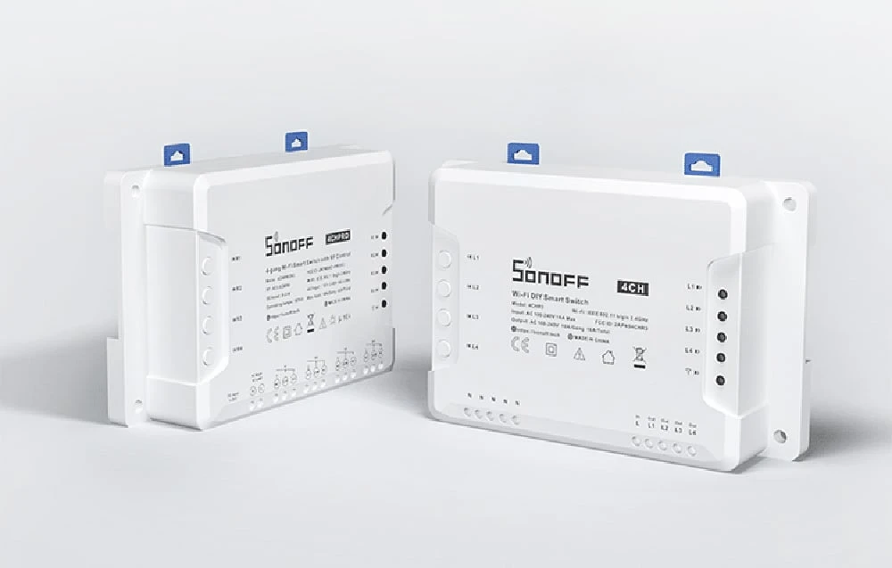 Sonoff R3 4-kanalų išmani relė valdoma WiFi 230VAC 2200W aprašymas - Prekės nuotrauka Sonoff R3 4-kanalų išmani relė valdoma WiFi 230VAC 2200W aprašymas - Prekės nuotrauka
