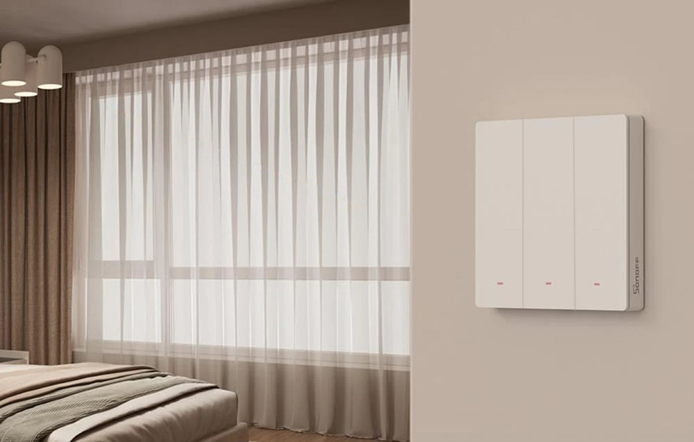 Sonoff SwitchMan ZBM5 Zigbee jungiklis 2 klavišų, baltas 80W aprašymas - Prekės nuotrauka Sonoff SwitchMan ZBM5 Zigbee jungiklis 2 klavišų, baltas 80W aprašymas - Prekės nuotrauka