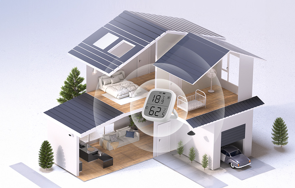 SONOFF ZigBee SNZB-02D Temperature and Humidity Sensor, 2 vnt. aprašymas - Prekės nuotrauka SONOFF ZigBee SNZB-02D Temperature and Humidity Sensor, 2 vnt. aprašymas - Prekės nuotrauka