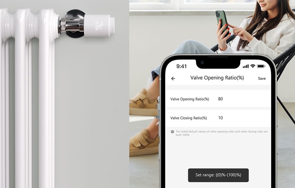 SONOFF ZigBee TRVZB Thermostatic Head, 2 vnt. aprašymas - Prekės nuotrauka SONOFF ZigBee TRVZB Thermostatic Head, 2 vnt. aprašymas - Prekės nuotrauka