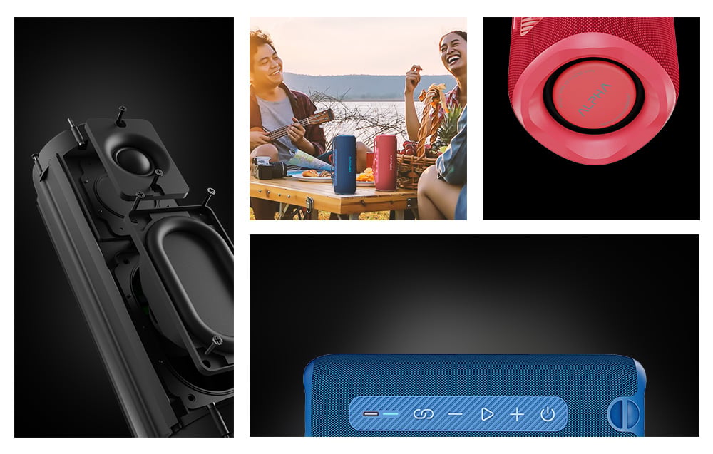 kaiutin-hifuture-alpha-bluetooth-punainen