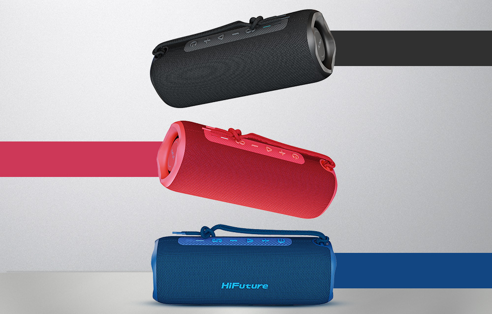 kaiutin-hifuture-alpha-bluetooth-punainen