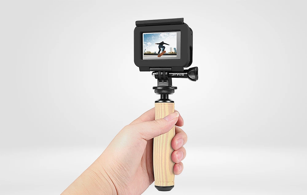 Kempinė fotoaparato rankena Puluz aprašymas - Prekės nuotrauka Kempinė fotoaparato rankena Puluz aprašymas - Prekės nuotrauka
