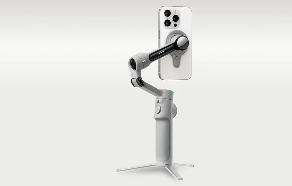„Insta360 Flow 2 Pro Creator“ paketas / akmens pilkos spalvos aprašymas - Prekės nuotrauka