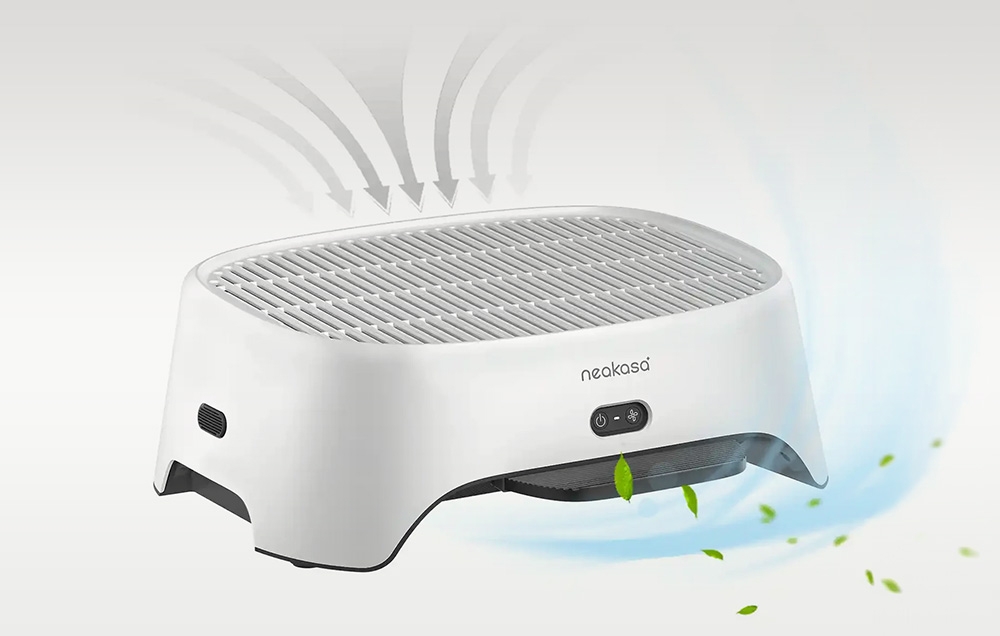Step for a litter box with the Neakasa AirStep odor absorber aprašymas - Prekės nuotrauka