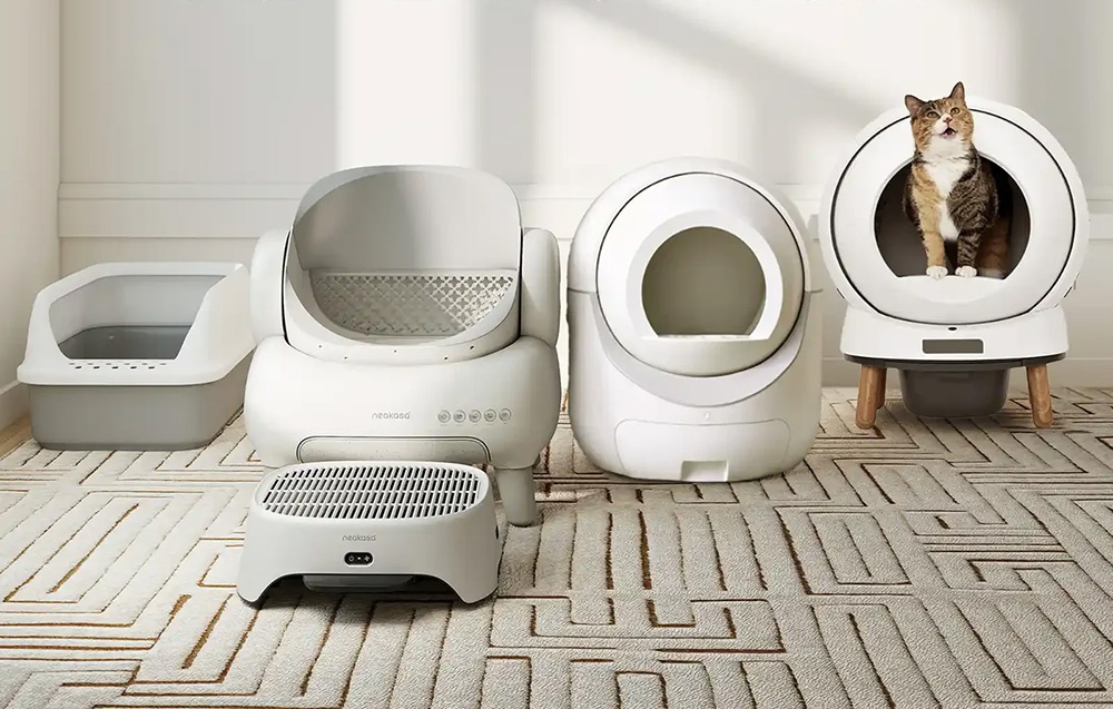 Step for a litter box with the Neakasa AirStep odor absorber aprašymas - Prekės nuotrauka