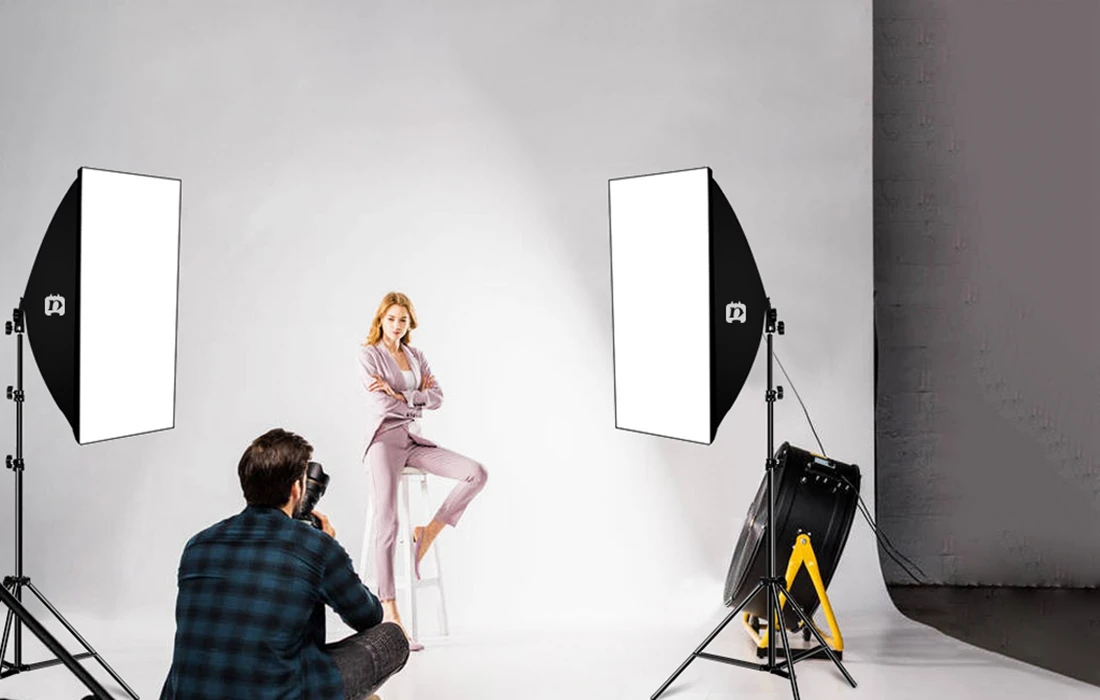Studijos komplektas Puluz softbox 50x70cm, trikojis, LED lemputė 4 vnt PU5071EU aprašymas - Prekės nuotrauka Studijos komplektas Puluz softbox 50x70cm, trikojis, LED lemputė 4 vnt PU5071EU aprašymas - Prekės nuotrauka
