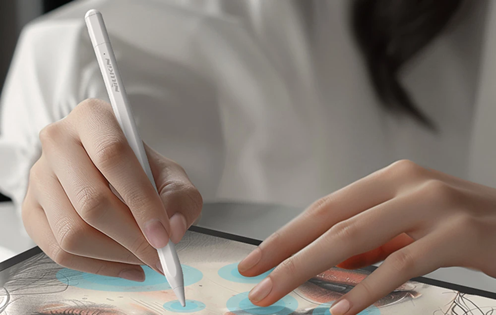 Nillkin Stylus iSketch S3 skirtas Apple iPad baltos spalvos aprašymas - Prekės nuotrauka Nillkin Stylus iSketch S3 skirtas Apple iPad baltos spalvos aprašymas - Prekės nuotrauka