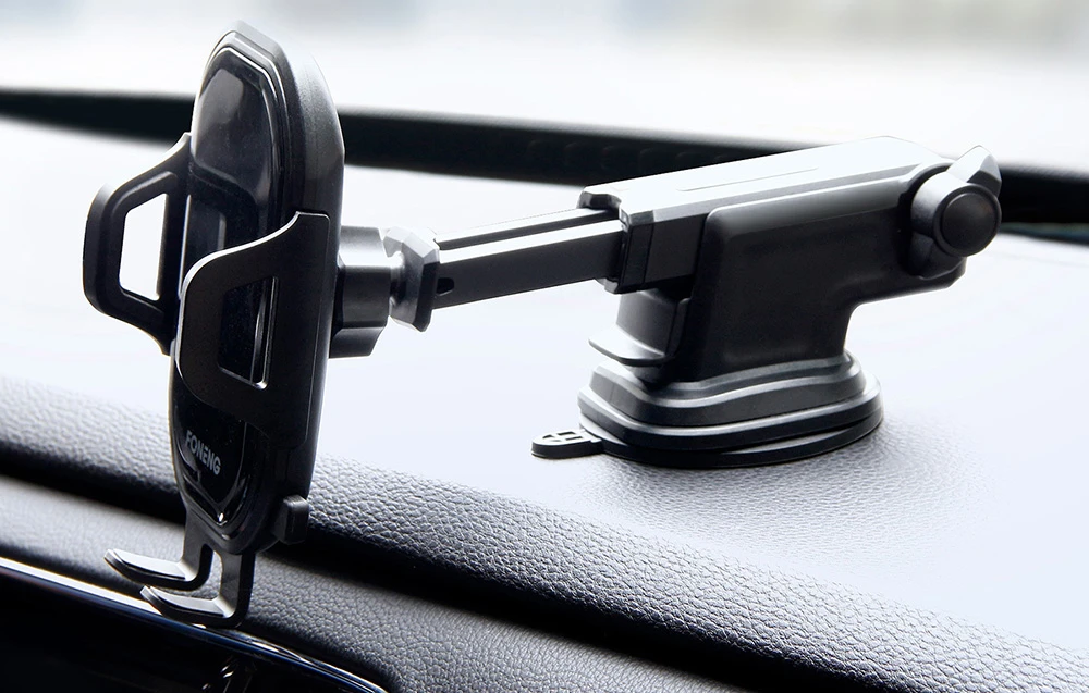 Siurbtuko automobilinio telefono laikiklis Foneng CP13 (juodas) aprašymas - Prekės nuotrauka Siurbtuko automobilinio telefono laikiklis Foneng CP13 (juodas) aprašymas - Prekės nuotrauka