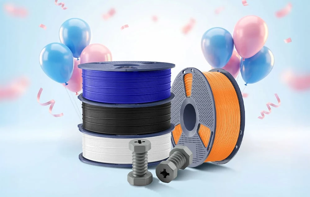 Sunlu ABS Filament (Mėlyna) aprašymas - Prekės nuotrauka