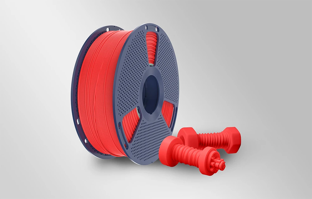 Sunlu High-Speed ABS Filament (Raudona) aprašymas - Prekės nuotrauka