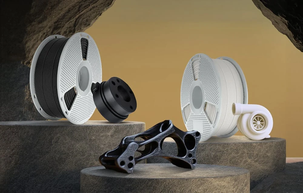 Sunlu PC-ABS Filament (Baltas) aprašymas - Prekės nuotrauka