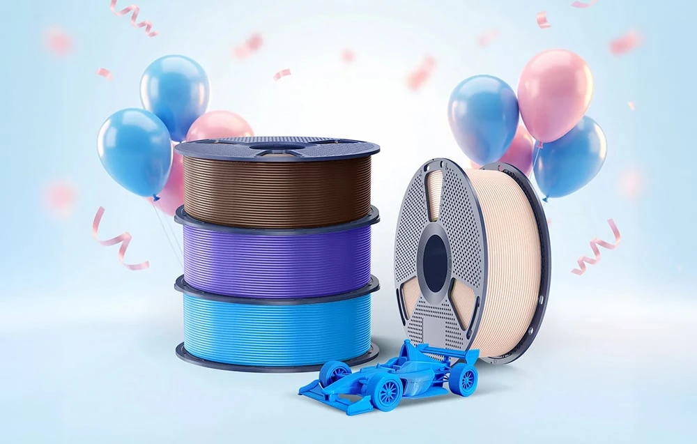 Sunlu PETG Filament (Rožinė) aprašymas - Prekės nuotrauka