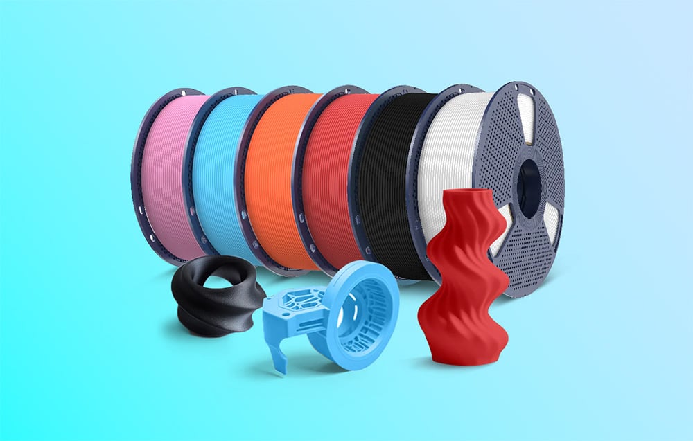 Sunlu PETG High-Speed Matte Filament (Mint) aprašymas - Prekės nuotrauka