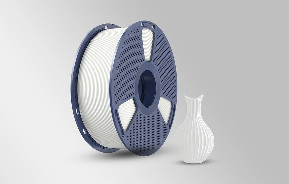 Sunlu PLA Classic Baltas Filament 1.75mm 1KG aprašymas - Prekės nuotrauka