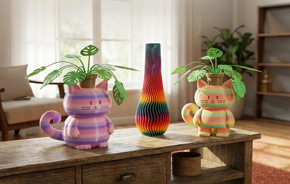 Sunlu PLA Filament (Rainbow) 04 aprašymas - Prekės nuotrauka