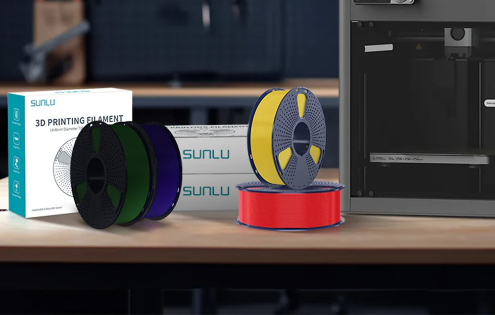 Sunlu PLA+ High-Speed Filament, Gray aprašymas - Prekės nuotrauka