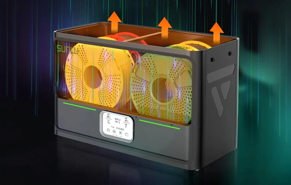 Sunlu S4 Filament Dryer aprašymas - Prekės nuotrauka
