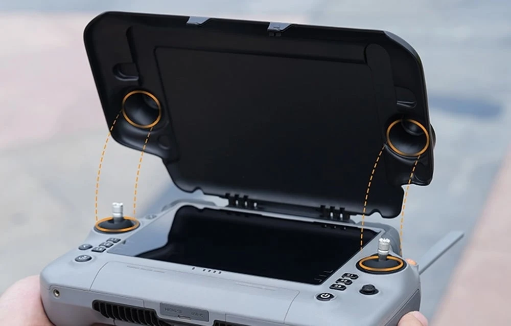 Sunnylife 2 in 1 sunshade for DJI RC Plus 2 aprašymas - Prekės nuotrauka