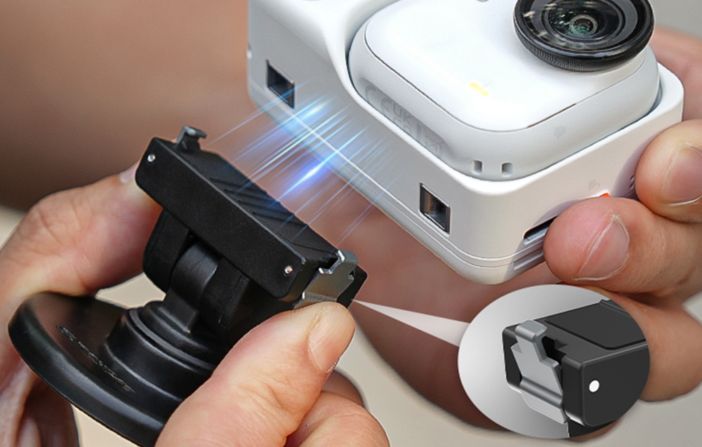Sunnylife 360° Magnetic Mount for Insta360 GO Ultra aprašymas - Prekės nuotrauka
