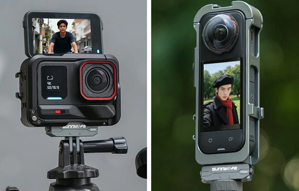 Sunnylife AD020 magnetic aluminum adapter for Insta360 X5 / Ace / Ace Pro 2 / 1 aprašymas - Prekės nuotrauka Sunnylife AD020 magnetic aluminum adapter for Insta360 X5 / Ace / Ace Pro 2 / 1 aprašymas - Prekės nuotrauka