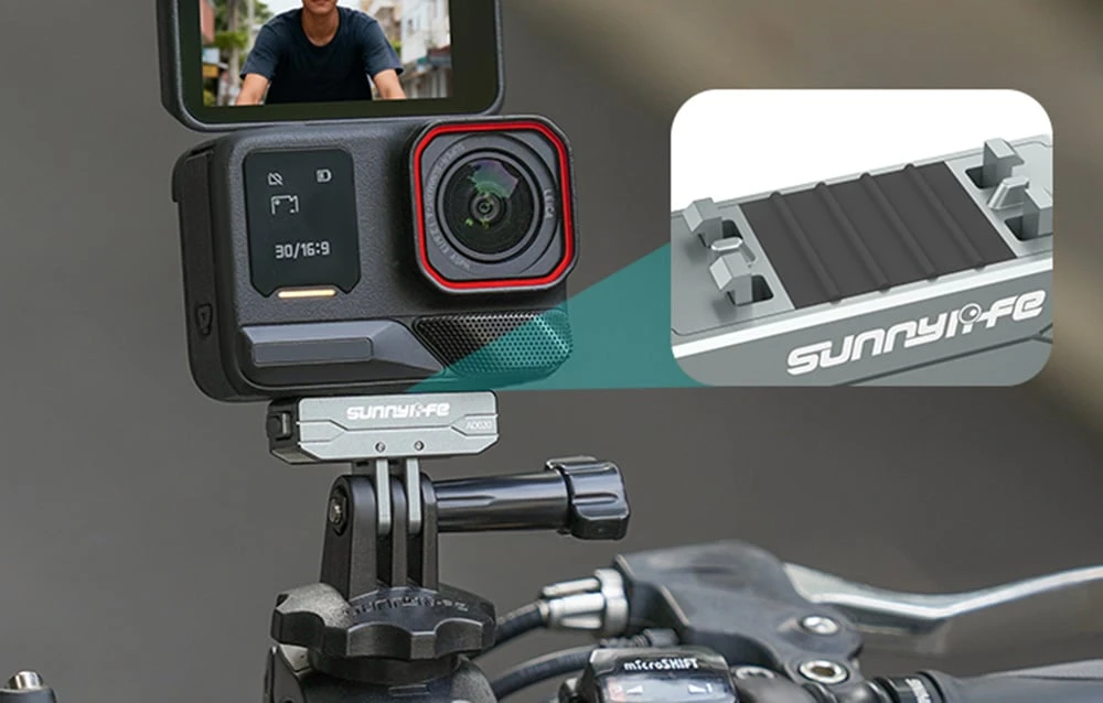 Sunnylife AD020 magnetic aluminum adapter for Insta360 X5 / Ace / Ace Pro 2 / 1 aprašymas - Prekės nuotrauka Sunnylife AD020 magnetic aluminum adapter for Insta360 X5 / Ace / Ace Pro 2 / 1 aprašymas - Prekės nuotrauka