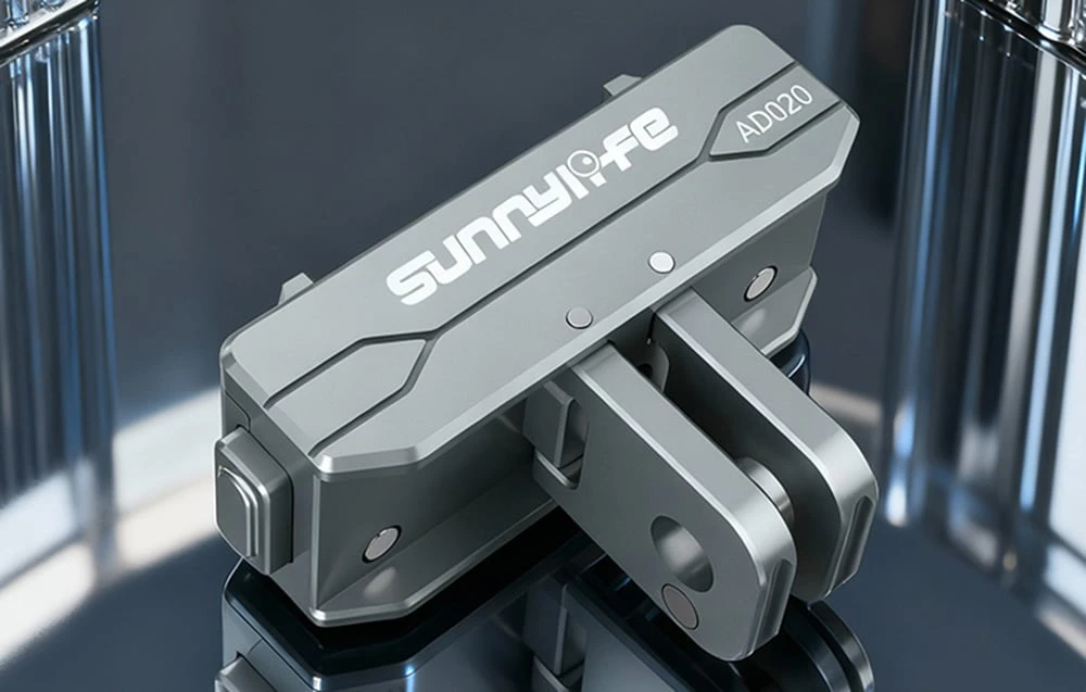 Sunnylife AD020 magnetic aluminum adapter for Insta360 X5 / Ace / Ace Pro 2 / 1 aprašymas - Prekės nuotrauka Sunnylife AD020 magnetic aluminum adapter for Insta360 X5 / Ace / Ace Pro 2 / 1 aprašymas - Prekės nuotrauka