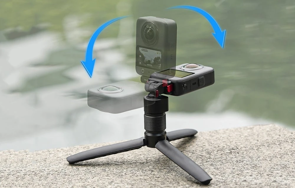 „Sunnylife AD035“ magnetinis tvirtinimo adapteris, 1/4 colio, pasukamas 180° kampu, skirtas OSMO 360, ACTION 5 PRO, OSMO ACTION 4/3/2 aprašymas - Prekės nuotrauka