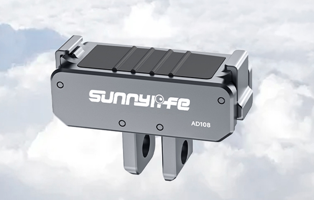 Sunnylife Aluminum Dual-Directional Mounting Adapteris for Osmo Nano / Action 6 aprašymas - Prekės nuotrauka
