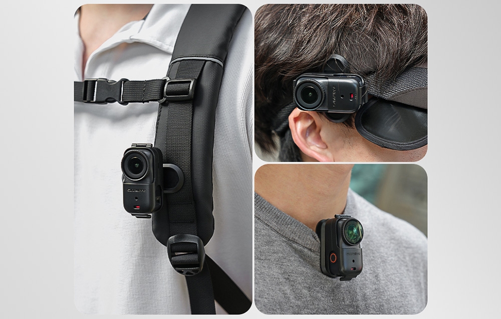 „Sunnylife“ kuprinės segtukas su 360° spaustuku, skirtas „Osmo Nano“ fotoaparatui aprašymas - Prekės nuotrauka „Sunnylife“ kuprinės segtukas su 360° spaustuku, skirtas „Osmo Nano“ fotoaparatui aprašymas - Prekės nuotrauka