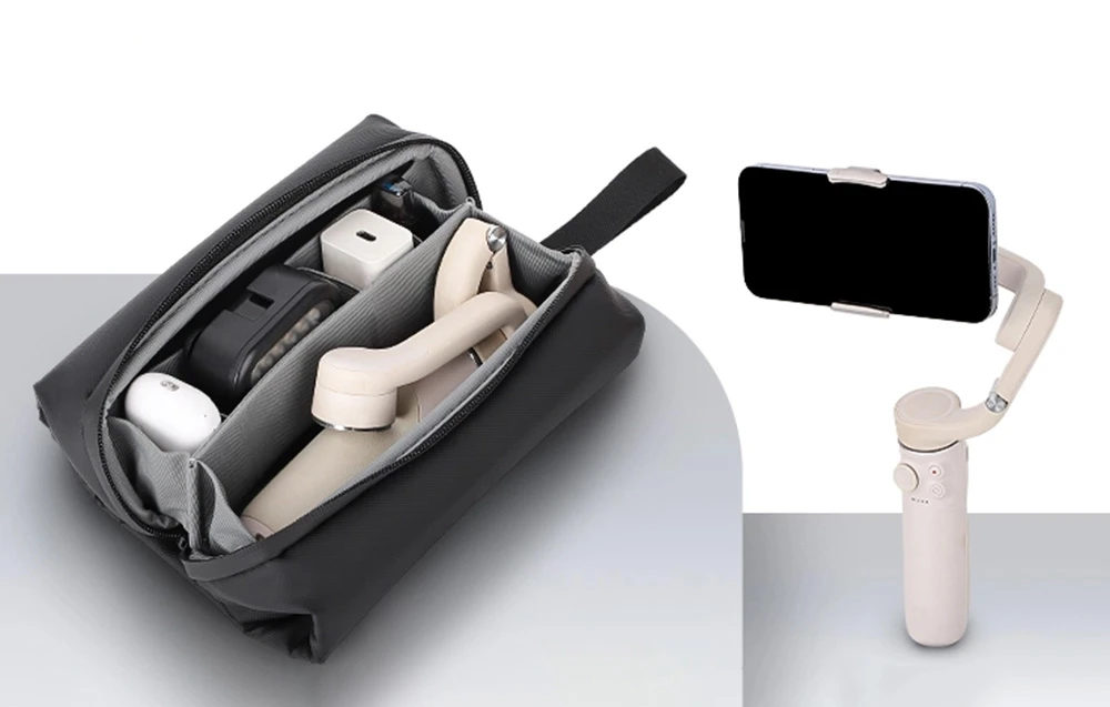 Sunnylife bag for OSMO 360/ Insta360 GO Ultra/ OP 3/ sports camera/ smartphone/ OSMO (juodas) aprašymas - Prekės nuotrauka