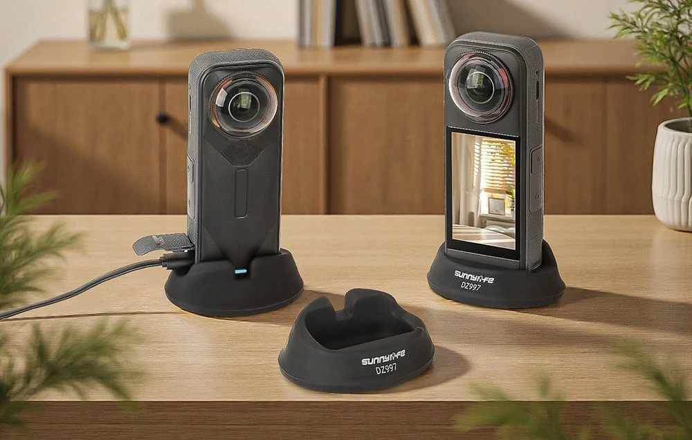 „Sunnylife“ bazė / „Insta360 X5“ kameros bazė aprašymas - Prekės nuotrauka