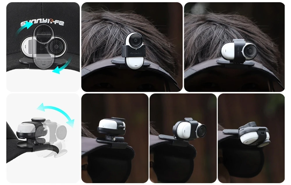 Sunnylife dangtelio segtukas G3S-J867, skirtas Insta360 GO 3S/GO 3 aprašymas - Prekės nuotrauka
