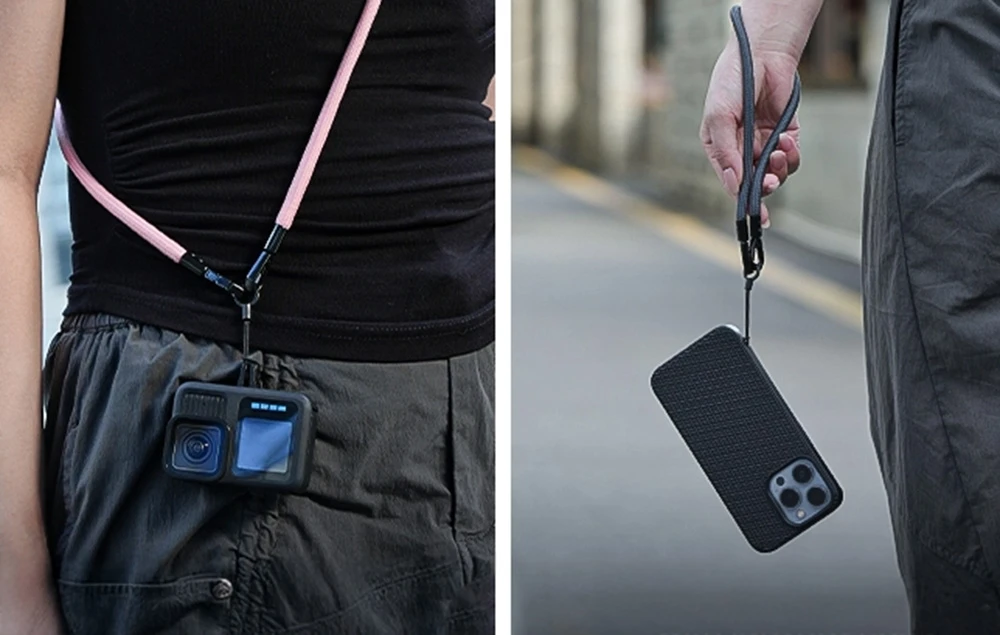 Sunnylife GS022 multifunctional neck strap for Pocket 3 (pink) aprašymas - Prekės nuotrauka