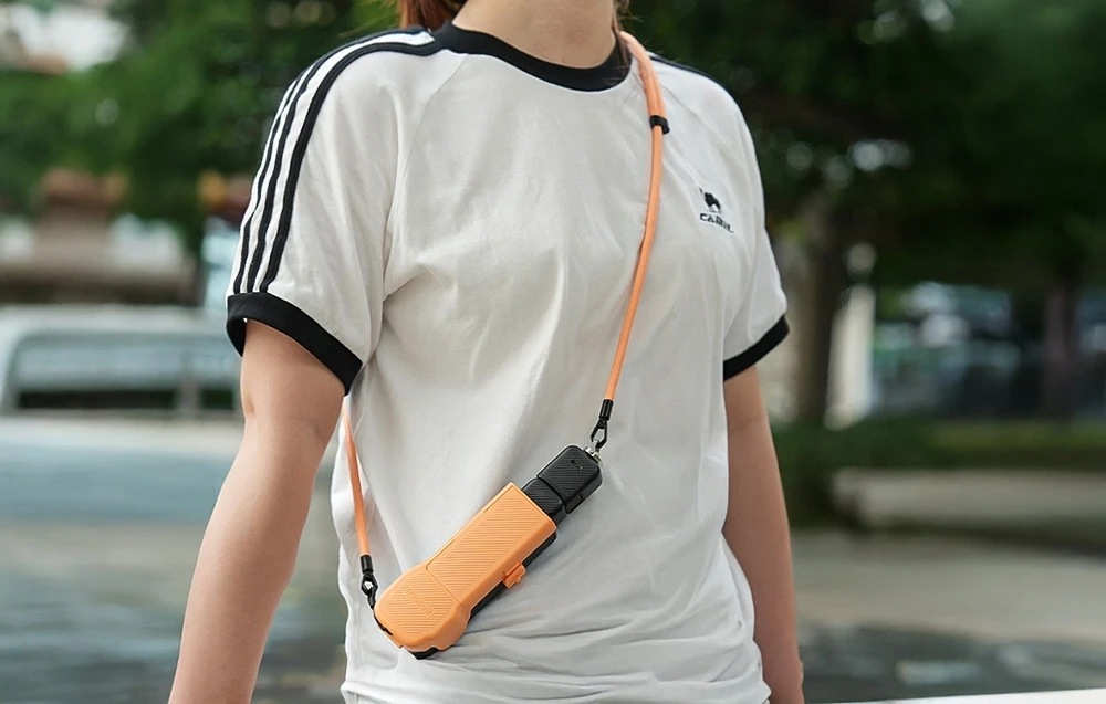 Sunnylife GS022 multifunctional neck strap for Pocket 3 (yellow) aprašymas - Prekės nuotrauka