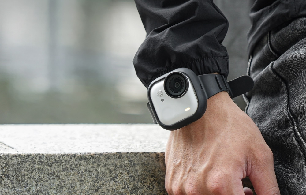 Sunnylife Insta360 GO Ultra Silicone Wrist Strap (Juodas) aprašymas - Prekės nuotrauka