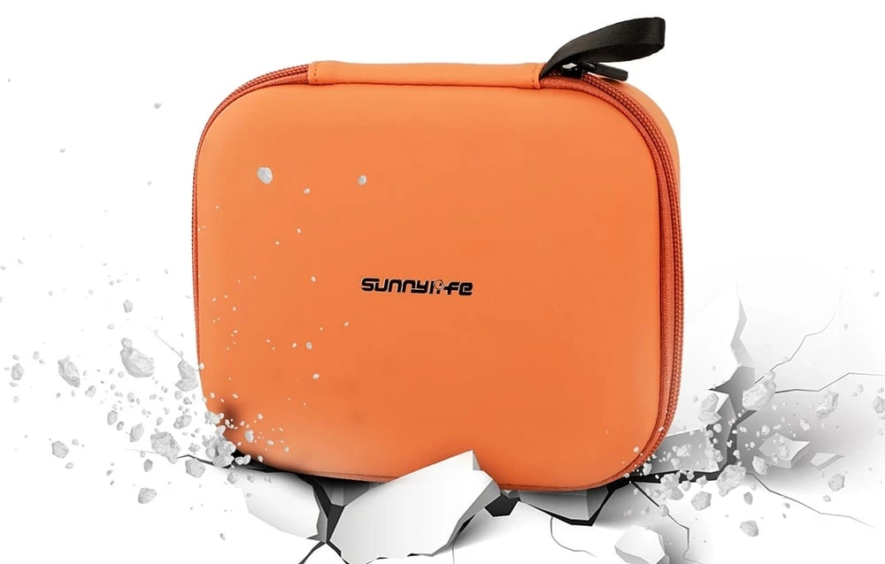 „Sunnylife mini B977-C“ apsauginis dėklas DJI RC valdikliams (oranžinis) aprašymas - Prekės nuotrauka