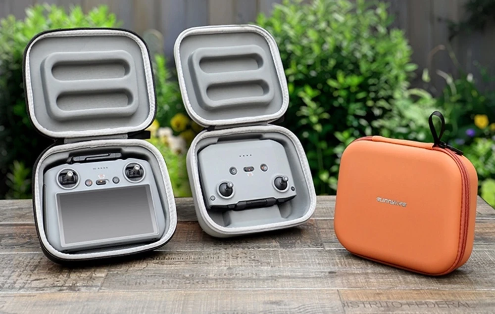 „Sunnylife mini B977-C“ apsauginis dėklas DJI RC valdikliams (oranžinis) aprašymas - Prekės nuotrauka