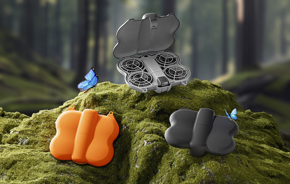 Sunnylife Mini Case with Carabiner for NEO 2 Juodas aprašymas - Prekės nuotrauka