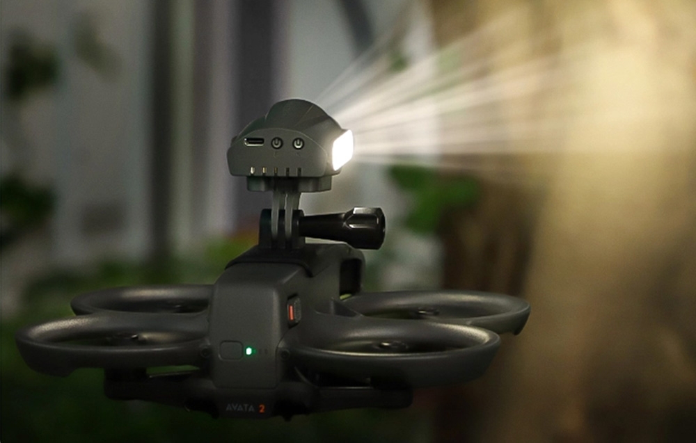 Sunnylife Mounting Adapteris + Light for the Avata 2 Drone aprašymas - Prekės nuotrauka