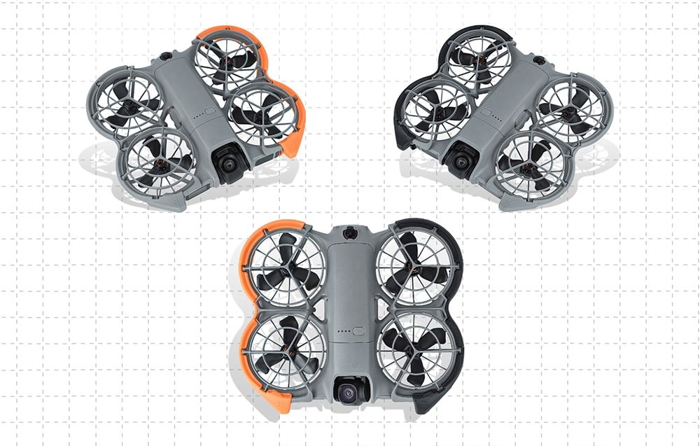 „Sunnylife“ apsauginis dėklas, skirtas DJI NEO 2 (pilkas) aprašymas - Prekės nuotrauka